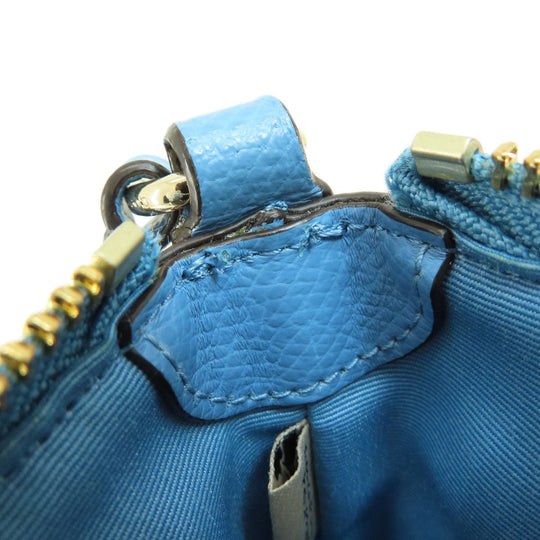 COACH Shoulder Bag F36063 PVC blue Long shoulder