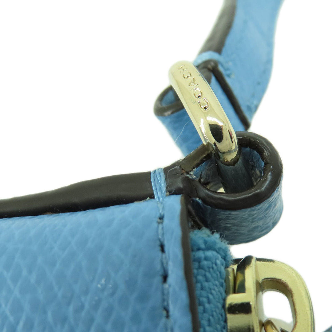 COACH Shoulder Bag F36063 PVC blue Long shoulder