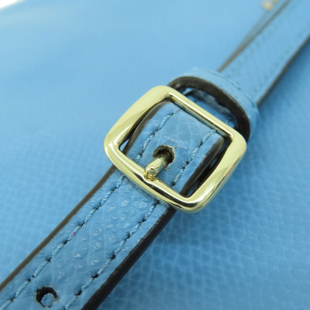 COACH Shoulder Bag F36063 PVC blue Long shoulder