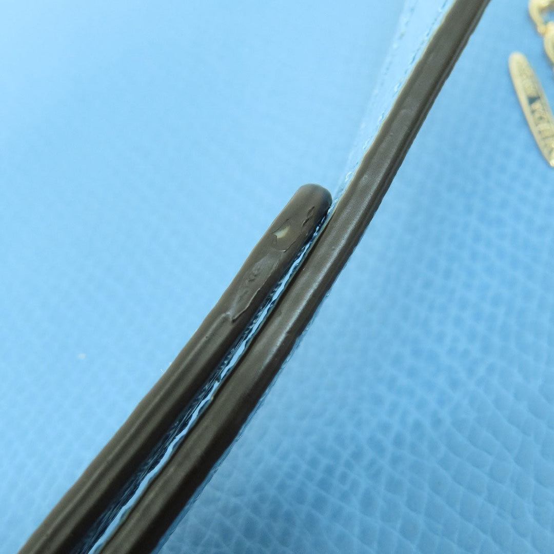 COACH Shoulder Bag F36063 PVC blue Long shoulder