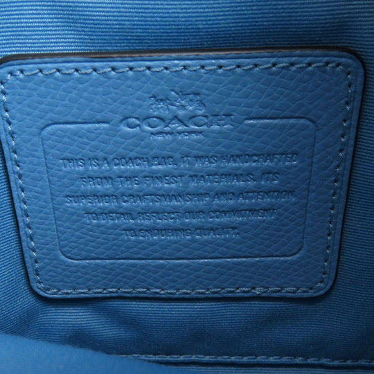 COACH Shoulder Bag F36063 PVC blue Long shoulder
