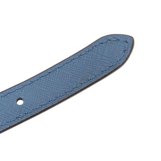 MICHAEL KORS Handbag leather blue 2WAY Women Used Authentic