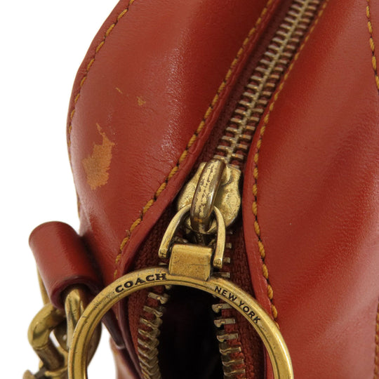 COACH Shoulder Bag 31208 PVC Brown Signature