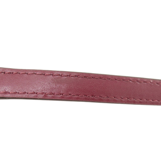 MICHAEL KORS Handbag leather Red 2WAY Women Used Authentic