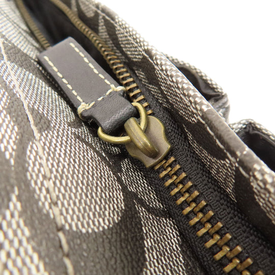 COACH Shoulder Bag 70077 PVC multicolor Signature mens(Unisex) Used Authentic