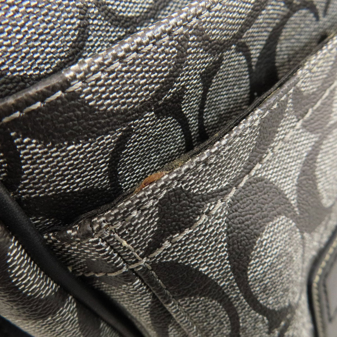 COACH Shoulder Bag 70077 PVC multicolor Signature mens(Unisex) Used Authentic