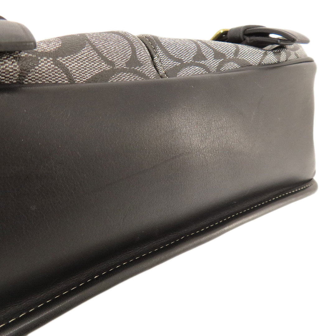 COACH Shoulder Bag 70077 PVC multicolor Signature mens(Unisex) Used Authentic