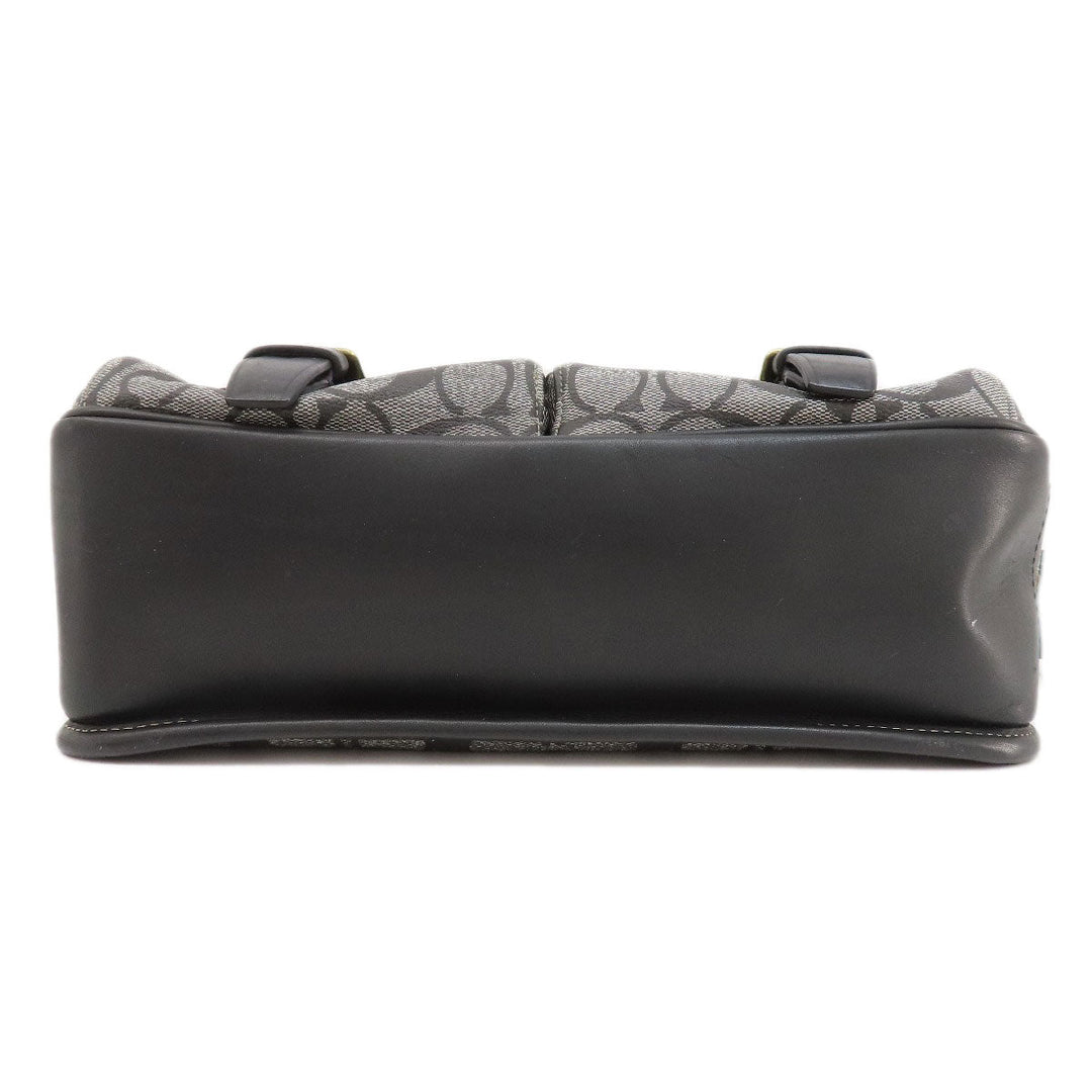 COACH Shoulder Bag 70077 PVC multicolor Signature mens(Unisex) Used Authentic