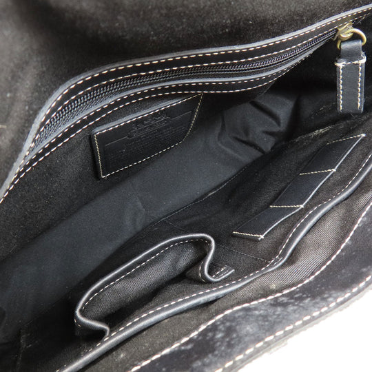 COACH Shoulder Bag 70077 PVC multicolor Signature mens(Unisex) Used Authentic