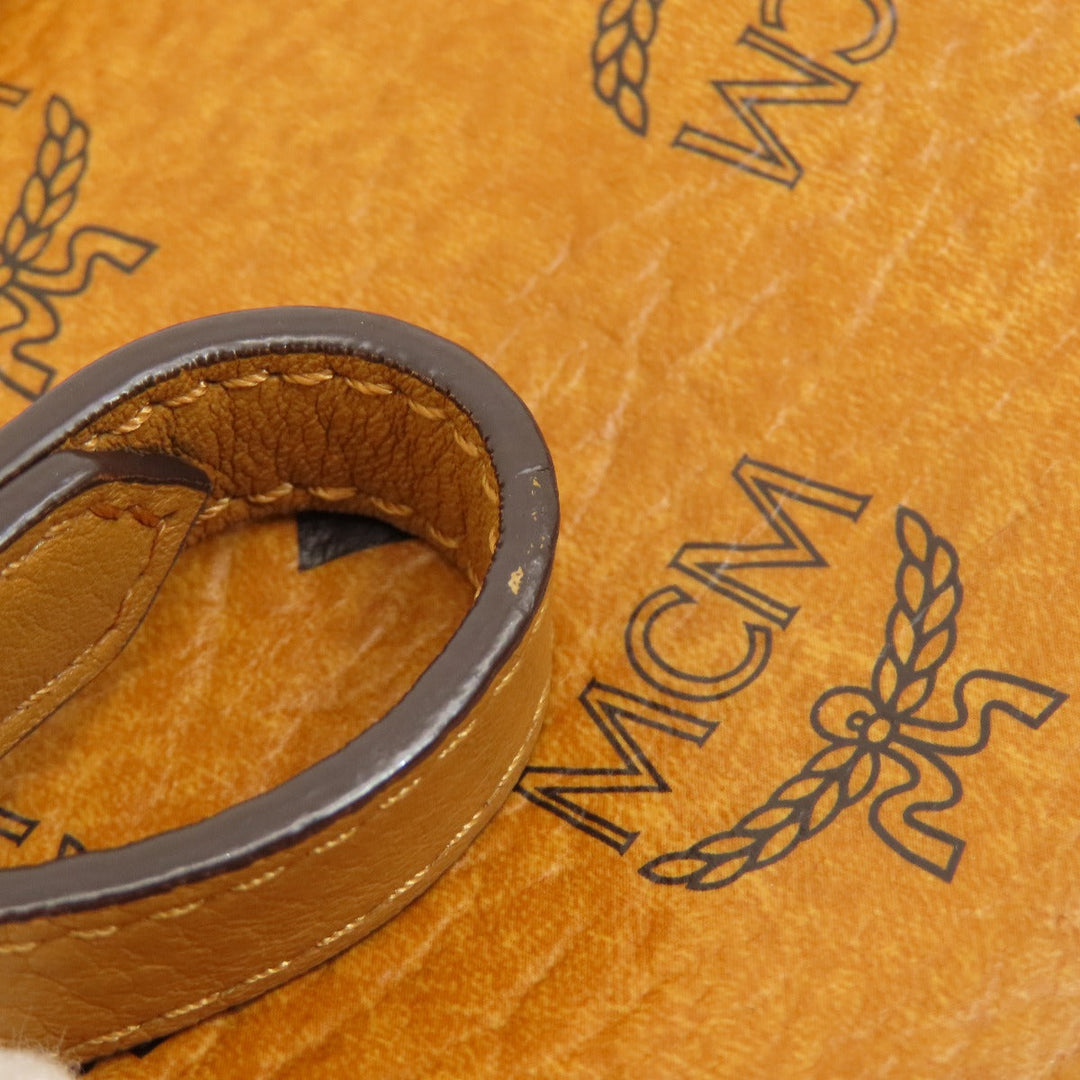 MCM Tote Bag leather Brown 2WAY