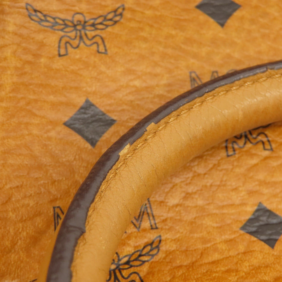 MCM Tote Bag leather Brown 2WAY