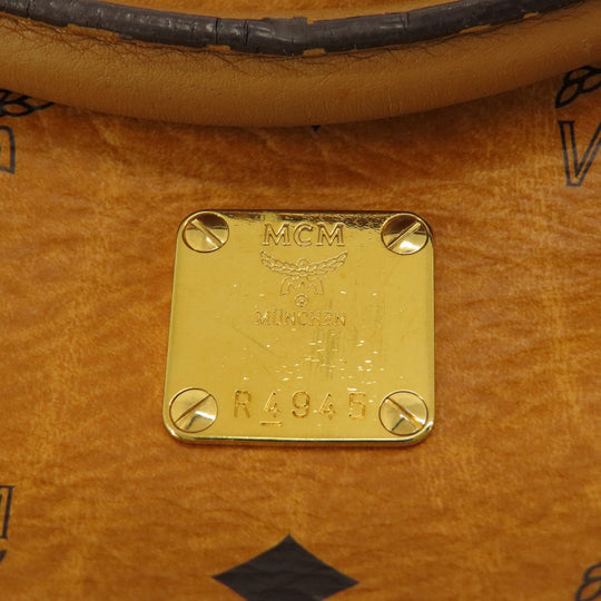 MCM Tote Bag leather Brown 2WAY