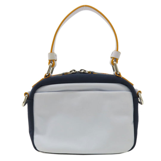 COLE HAAN Handbag Nylon multicolor logo  2WAY Women Used Authentic