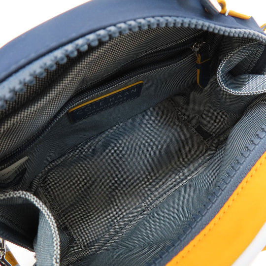 COLE HAAN Handbag Nylon multicolor logo  2WAY Women Used Authentic