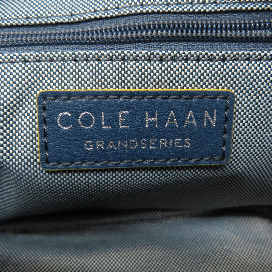 COLE HAAN Handbag Nylon multicolor logo  2WAY Women Used Authentic