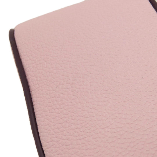 Kate Spade Shoulder Bag leather pink logo