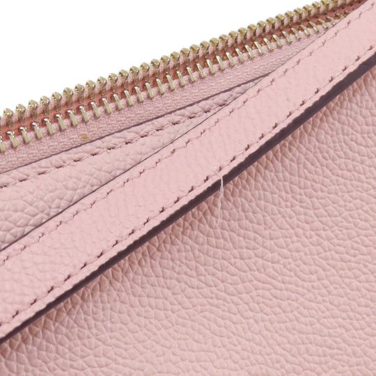 Kate Spade Shoulder Bag leather pink logo