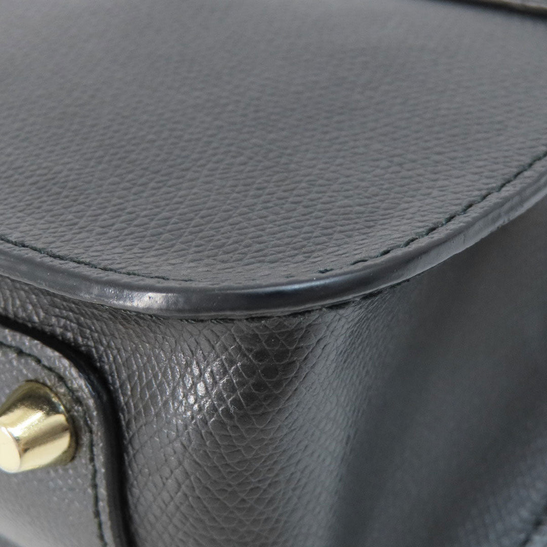 Furla Shoulder Bag PVC black metropolis Women Used Authentic