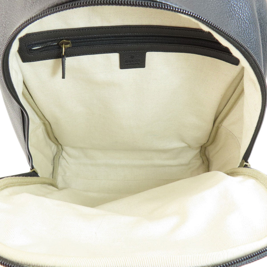 GUCCI Backpack 547834 Calfskin black Logo print