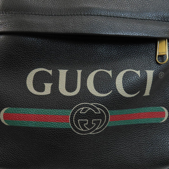 GUCCI Backpack 547834 Calfskin black Logo print