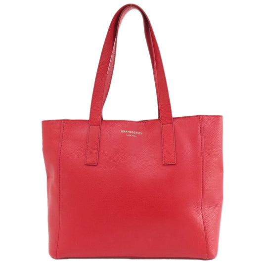 COLE HAAN Tote Bag leather Red logo