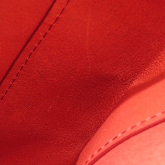 COLE HAAN Tote Bag leather Red logo