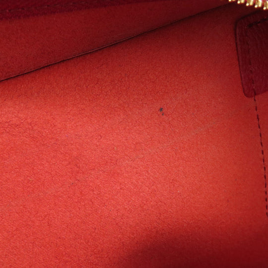 COLE HAAN Tote Bag leather Red logo
