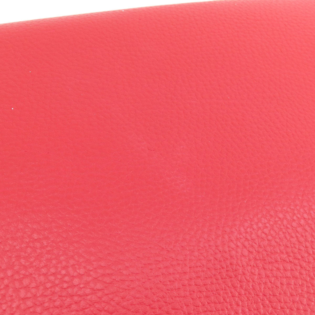 COLE HAAN Tote Bag leather Red logo