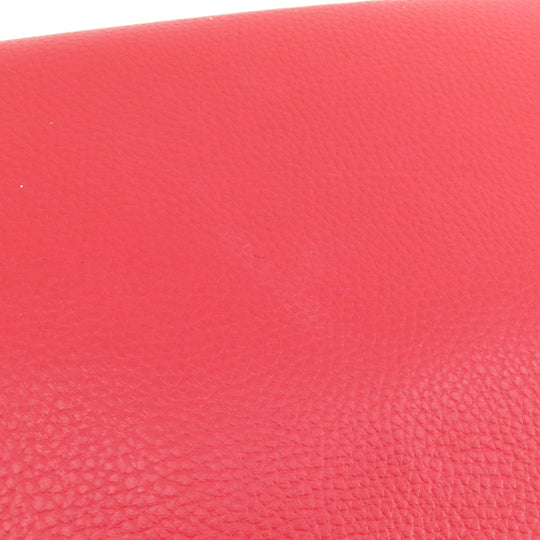 COLE HAAN Tote Bag leather Red logo