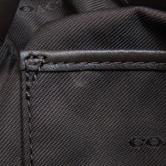 COACH Tote Bag 20165 leather Brown logo