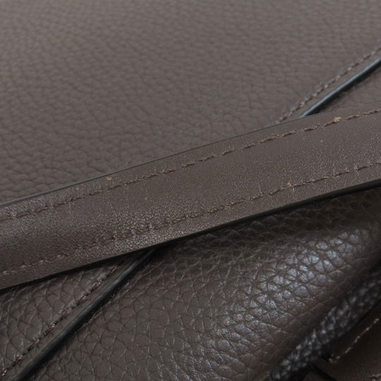 COACH Tote Bag 20165 leather Brown logo