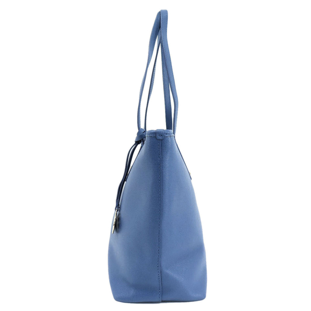 Furla Tote Bag PVC blue logo