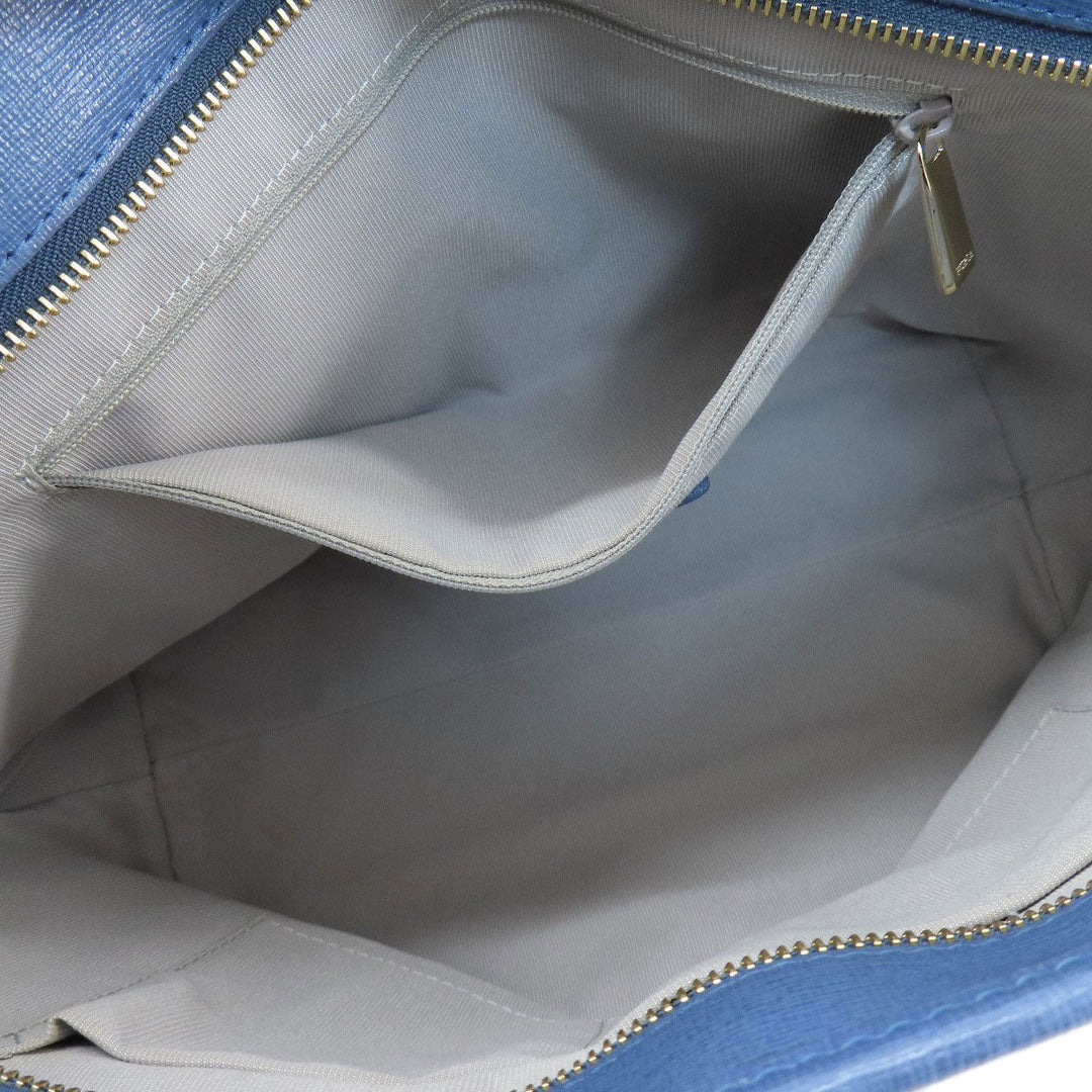 Furla Tote Bag PVC blue logo