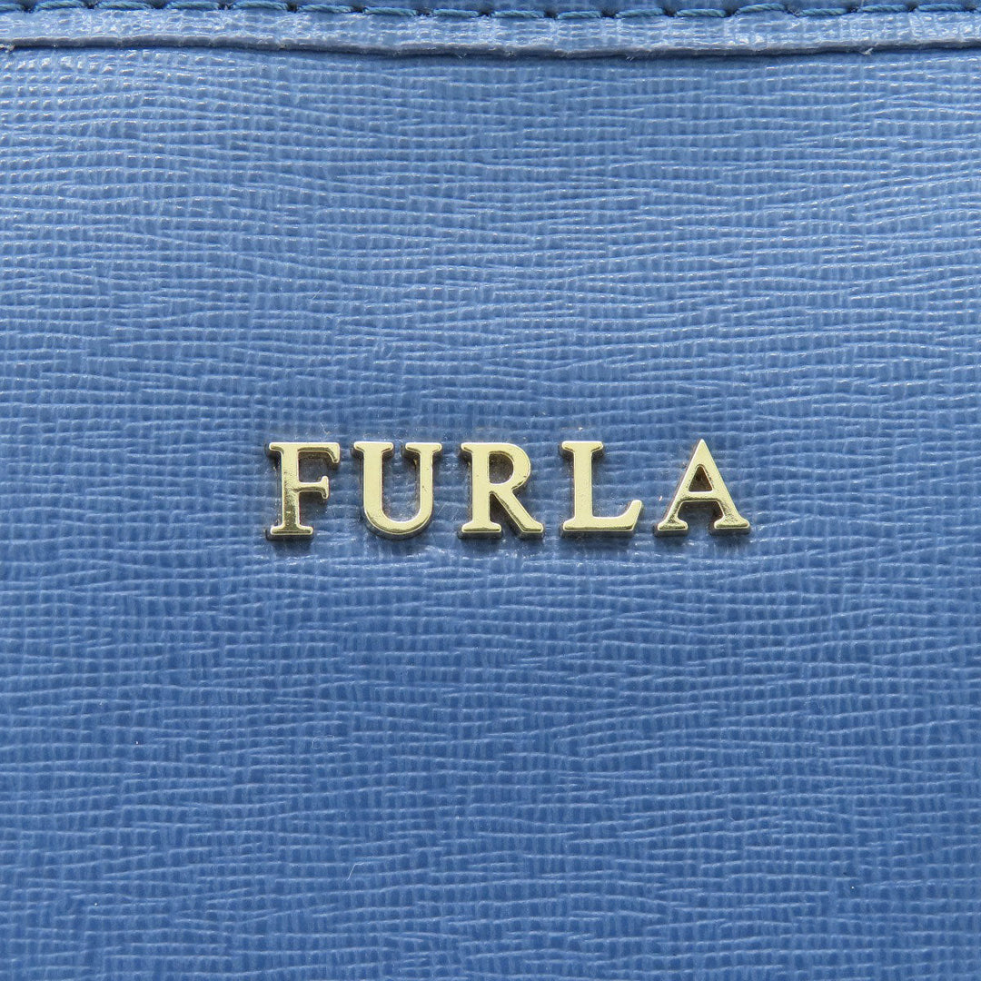 Furla Tote Bag PVC blue logo