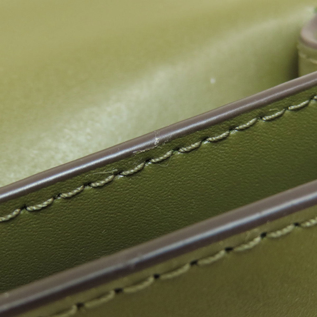 MICHAEL KORS Handbag leather green 2WAY