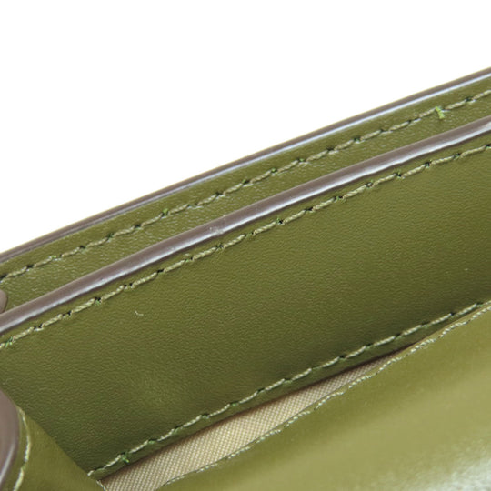 MICHAEL KORS Handbag leather green 2WAY