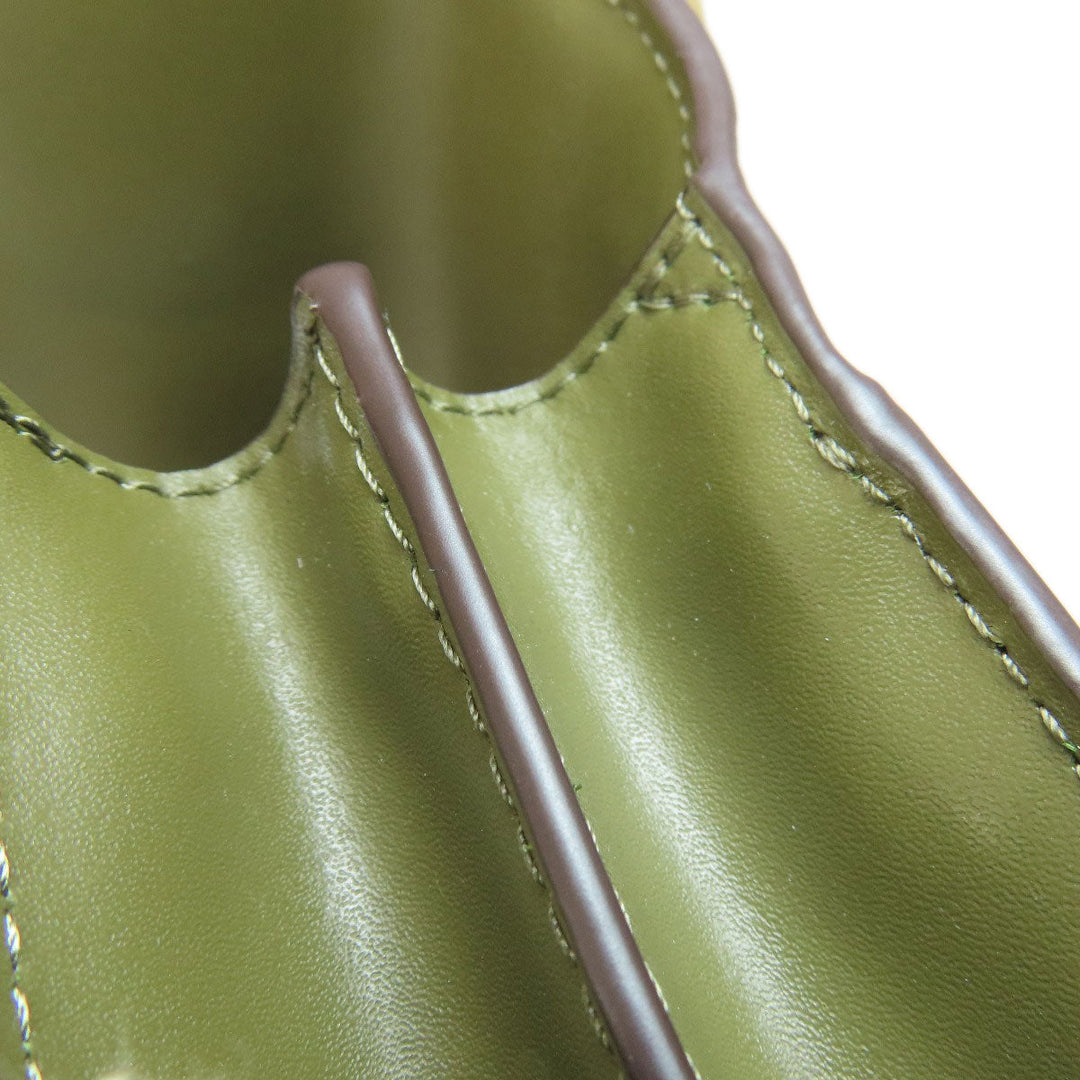 MICHAEL KORS Handbag leather green 2WAY