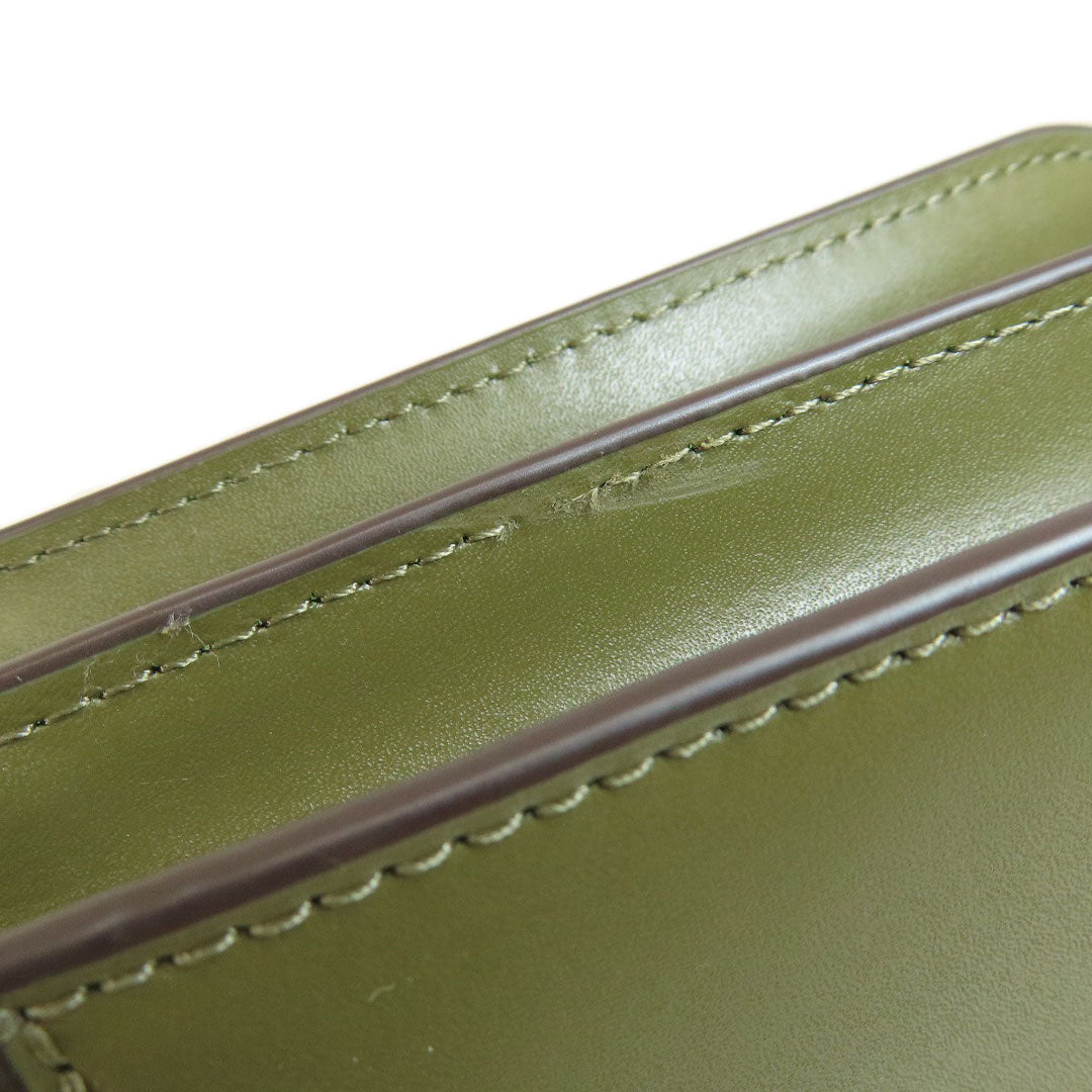 MICHAEL KORS Handbag leather green 2WAY