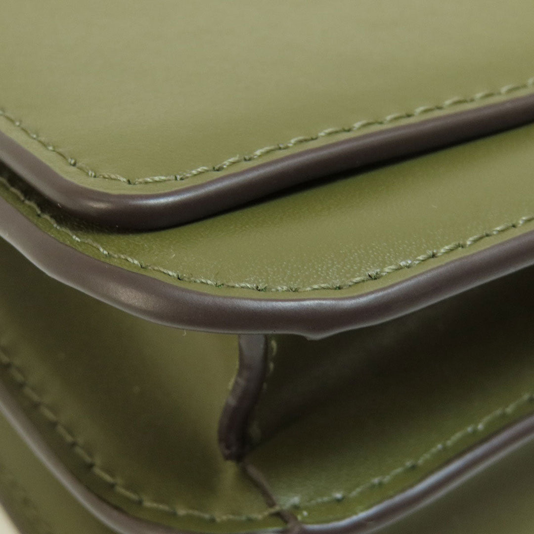 MICHAEL KORS Handbag leather green 2WAY