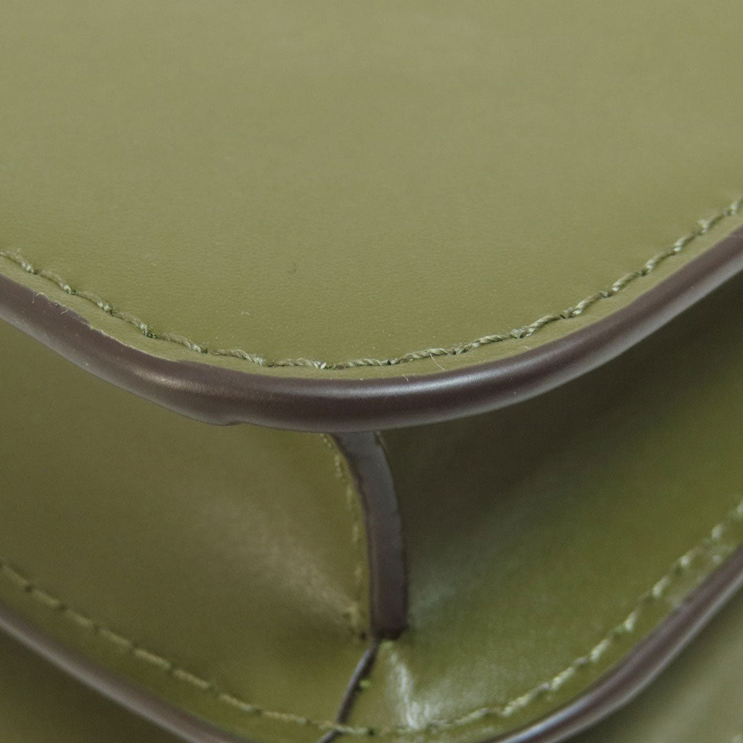 MICHAEL KORS Handbag leather green 2WAY