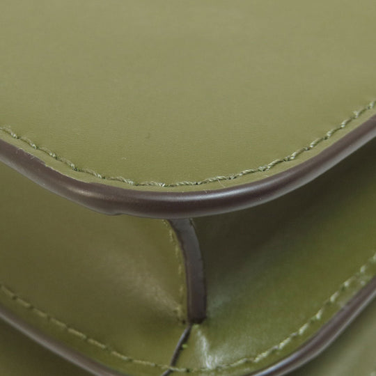 MICHAEL KORS Handbag leather green 2WAY