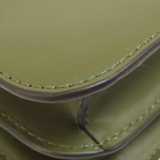 MICHAEL KORS Handbag leather green 2WAY