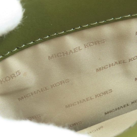 MICHAEL KORS Handbag leather green 2WAY