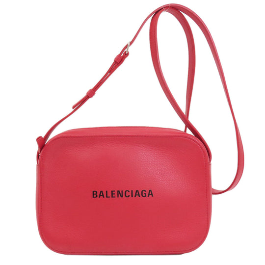 BALENCIAGA Shoulder Bag 552870 leather Red everyday camera bag