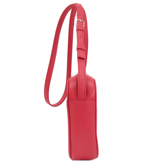 BALENCIAGA Shoulder Bag 552870 leather Red everyday camera bag