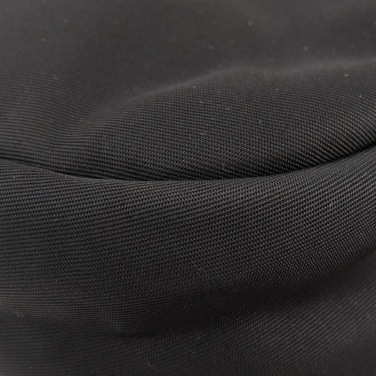 BURBERRY Hip bag Nylon black logo Women Used Authentic