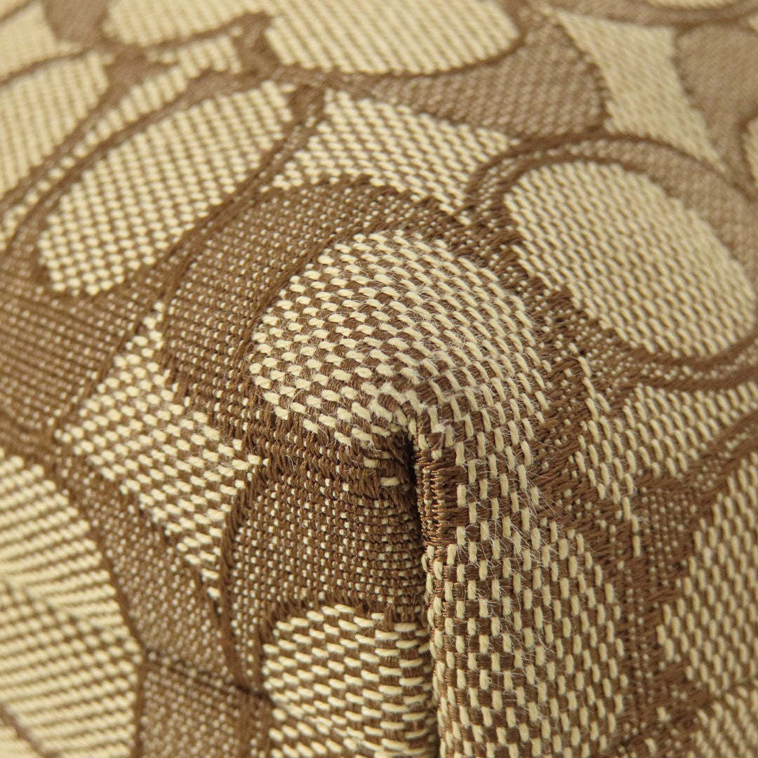 COACH Shoulder Bag F58285 canvas Brown Signature