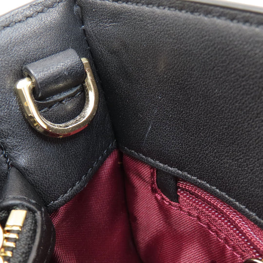 Kate Spade Handbag Suede black Fringe 2WAY