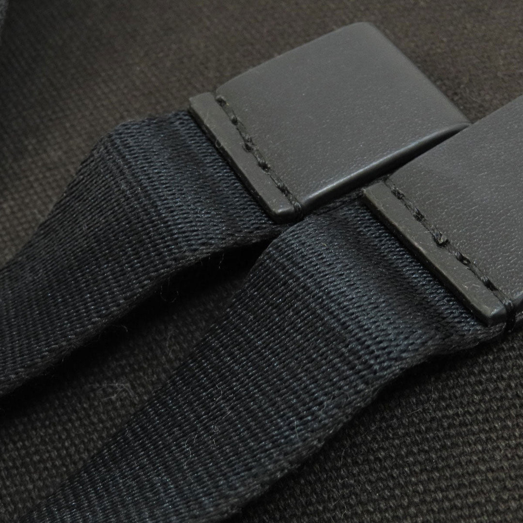 MARC JACOBS Backpack canvas black logo