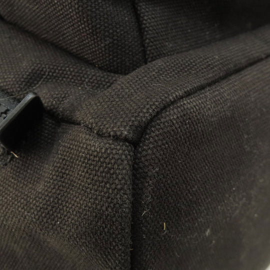 MARC JACOBS Backpack canvas black logo